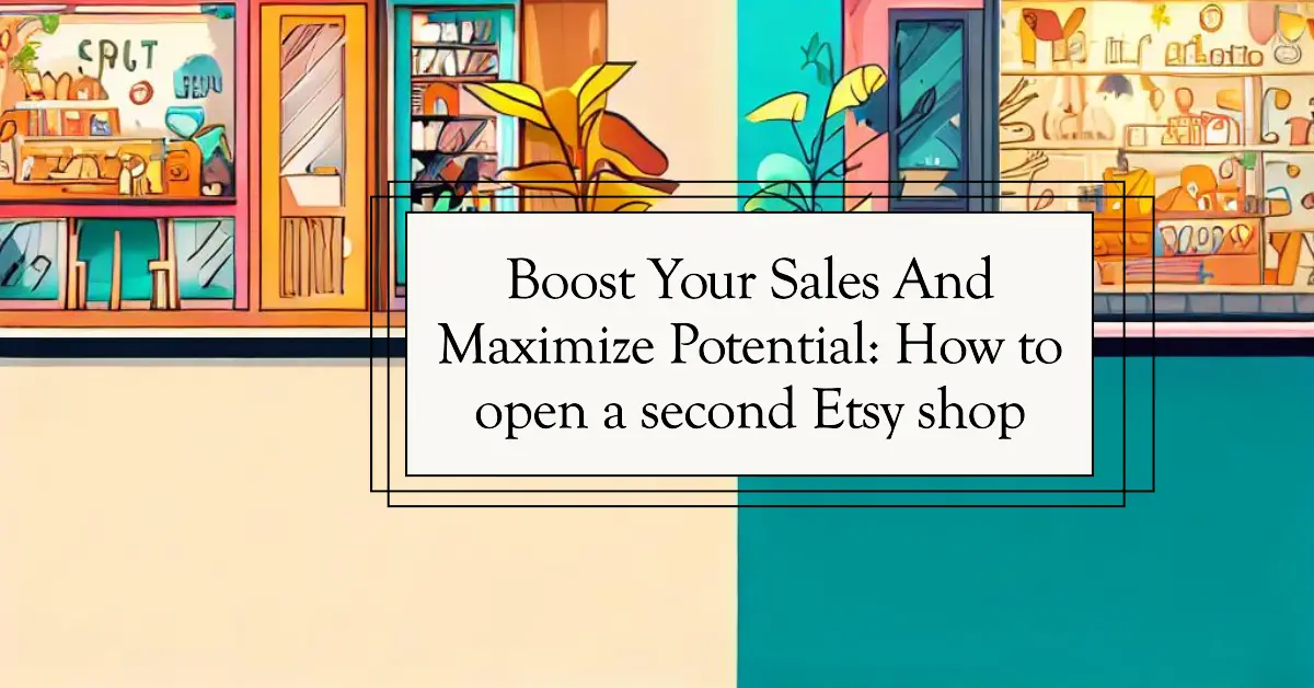 Boost Your Sales And Maximize Potential How to open a second Etsy shop