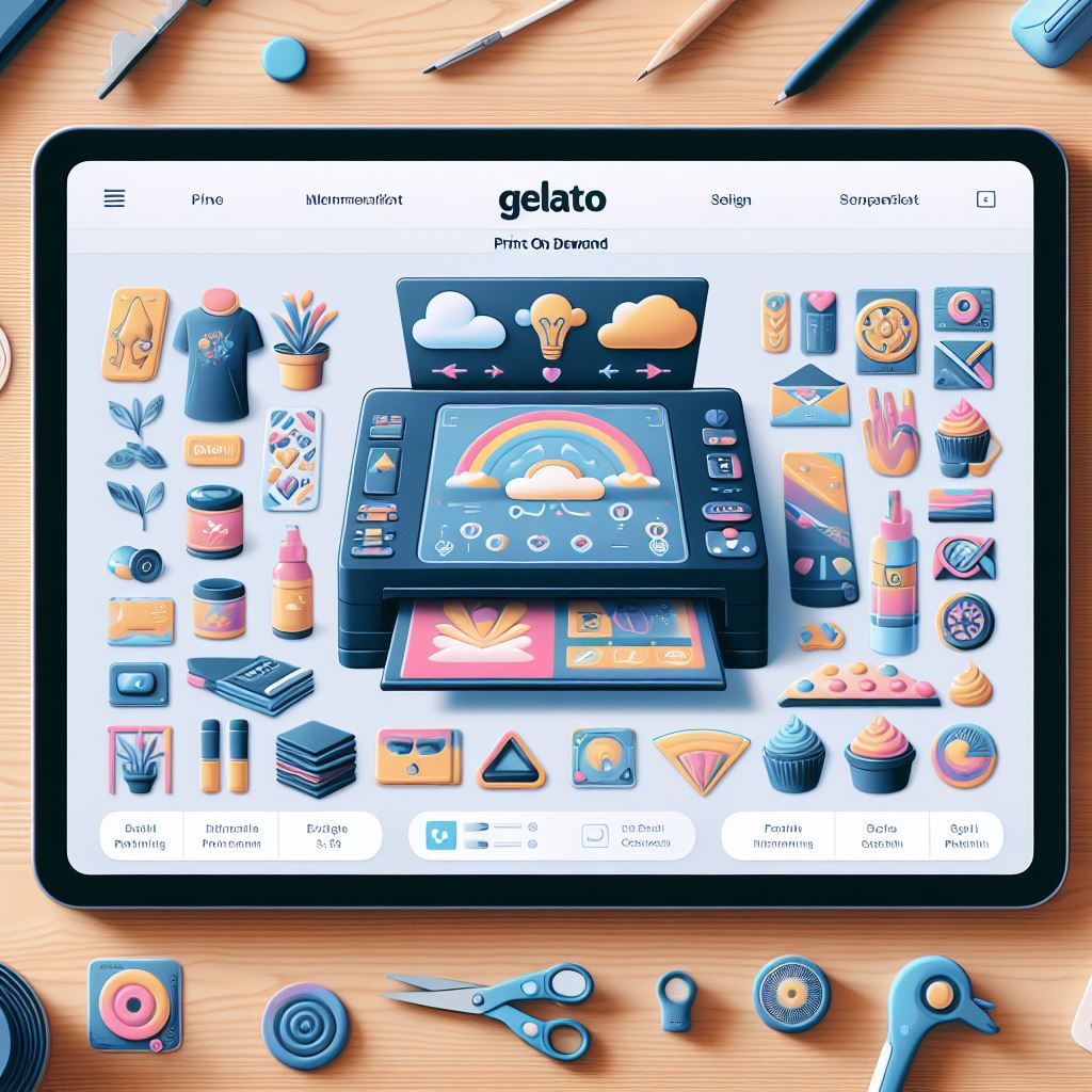 Screenshot of the Gelato design interface, showcasing its intuitive layout and user-friendly features.