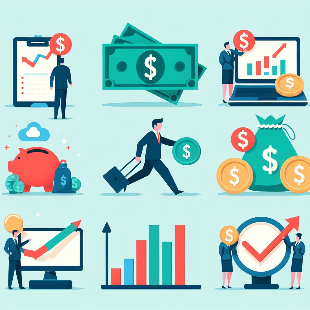 Create a simple chart or graphic illustrating different pricing strategies. Include examples of bundles, variations, and tiered licensing options.