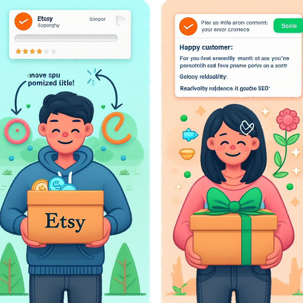 A visual representation of the positive impact of creating a personalized and appreciative customer experience, fostering loyalty and indirectly boosting SEO.