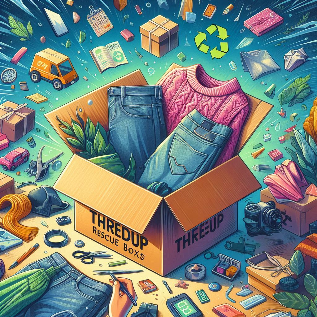 ThredUp Rescue Boxes: Unboxing and Reviews