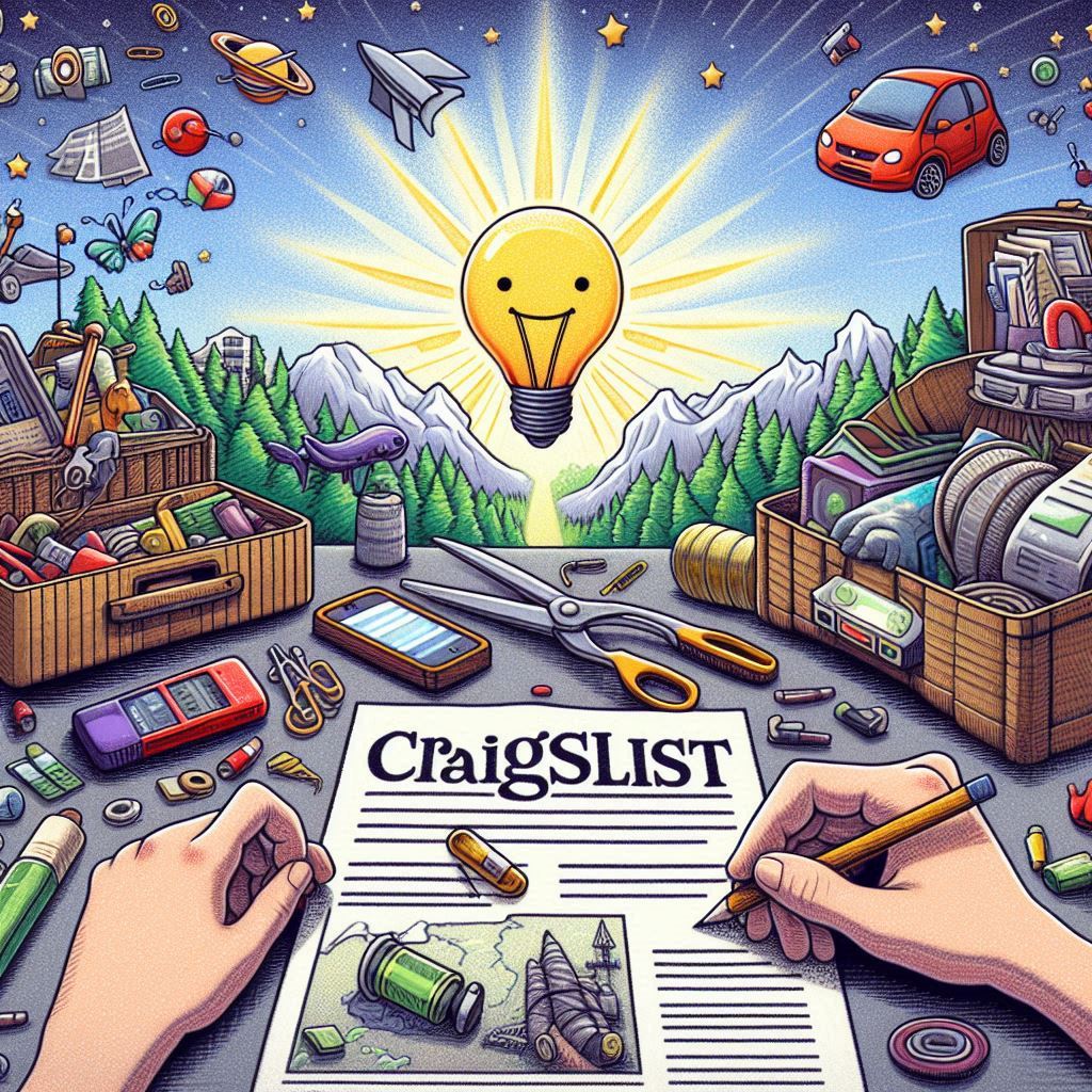 Craigslist Minimalism: Buy Used, Sell Unwanted, Live Simply