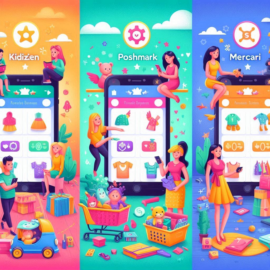 Kidizen vs. Poshmark vs. Mercari: Which is Best for Parents?