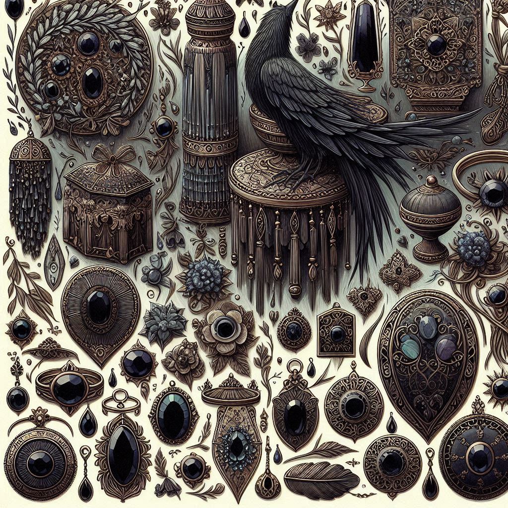 The Allure of Victorian Mourning Jewelry: A Look at History and Beauty on Ruby Lane
