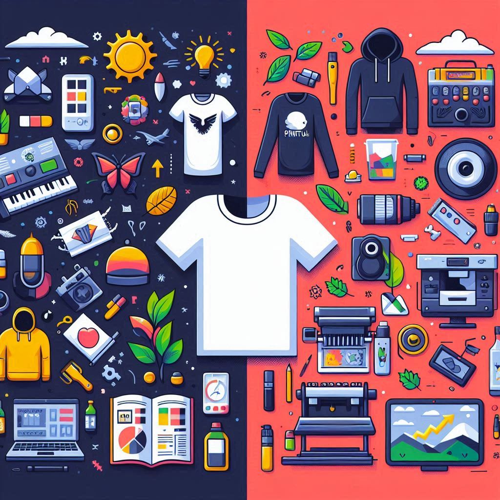 TeePublic vs. Printful: Choosing the Best Print-on-Demand Partner