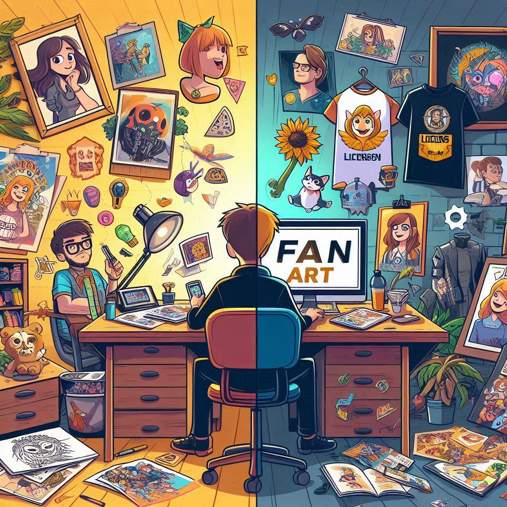 TeePublic and Fan Art: Navigating Copyright & Selling Officially Licensed Merch