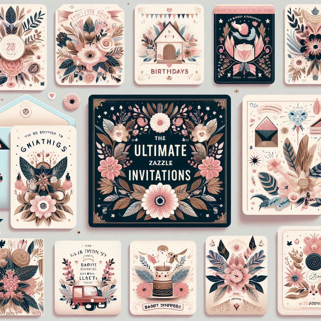 The Ultimate Guide to Zazzle Invitations: Finding the Perfect Design for Any Occasion
