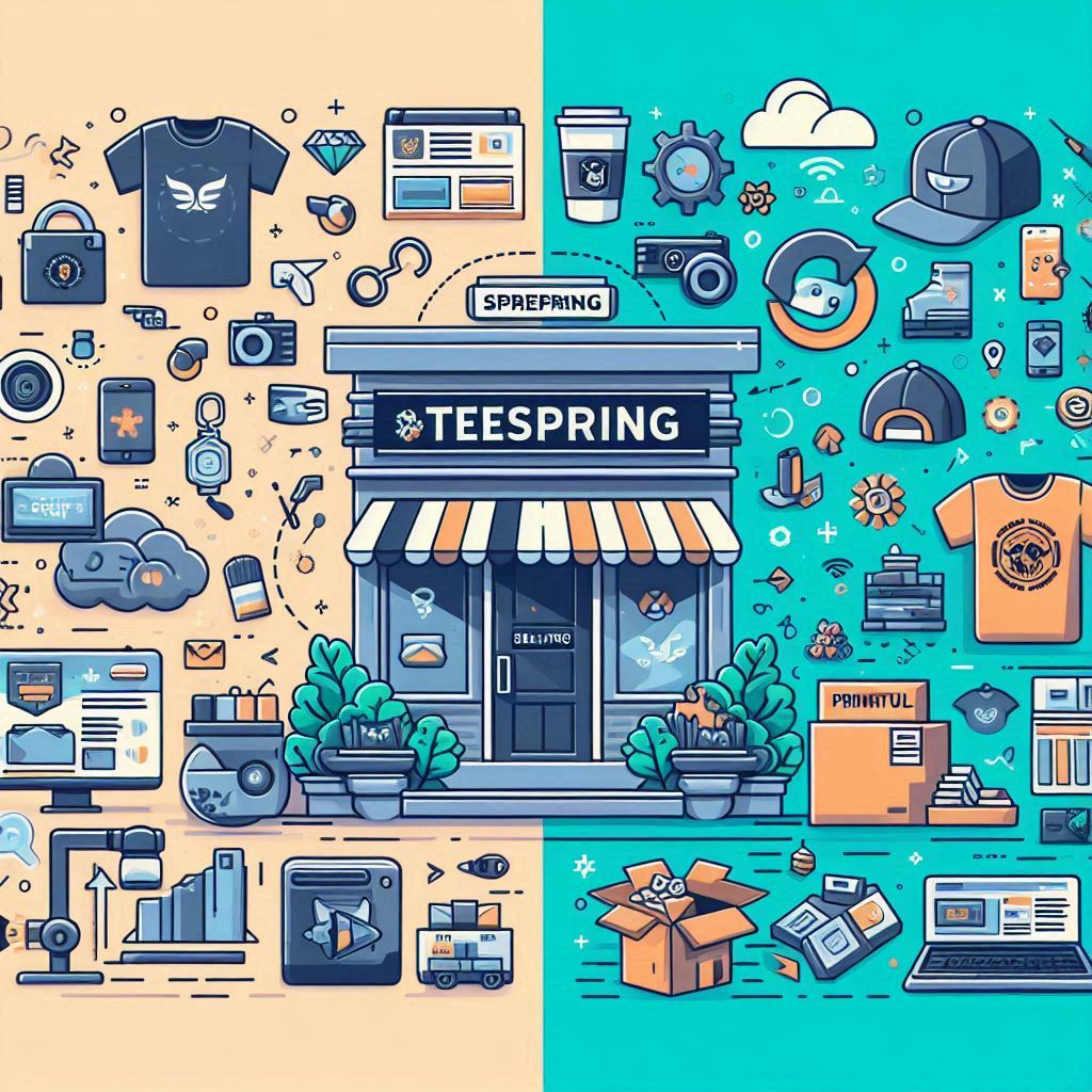 Teespring vs Printful: A Detailed Comparison for Online Sellers