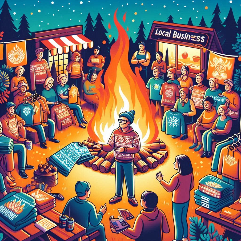 Bonfire for Local Businesses: Reaching Your Community With Custom Apparel