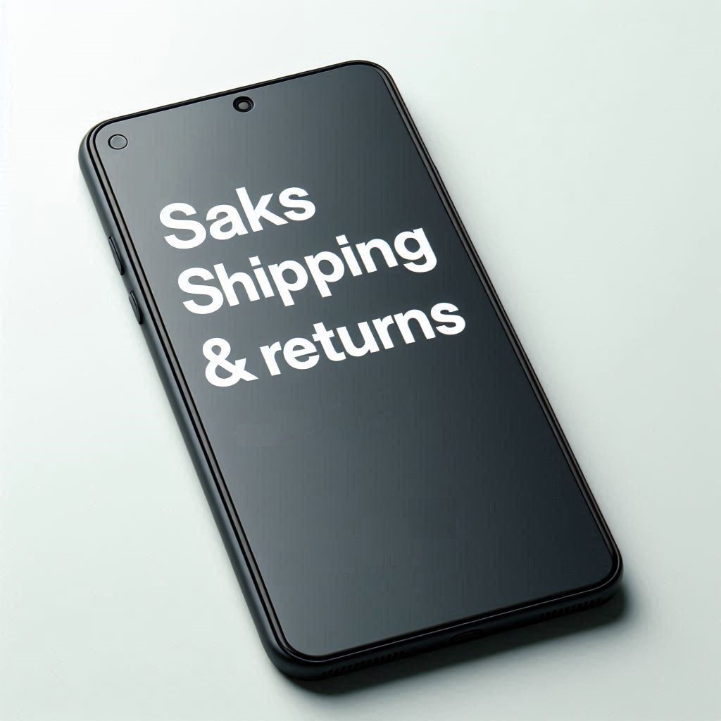 Saks Fifth Avenue Customer Service, Shipping & Returns Guide