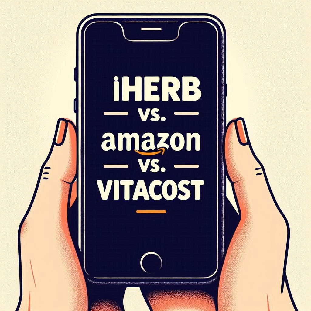 iHerb vs. Amazon vs. Vitacost Which Online Store is Best for Your Health and Wellness Needs