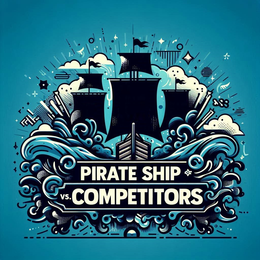 Pirate Ship vs. Competitors Shippo, ShipStation, Stamps.com & More