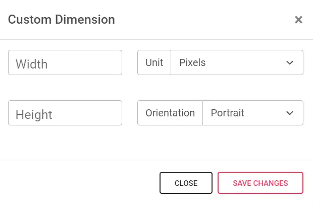 Custom Dimension Feature
